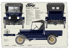 Ford Model T Pick-up 1921-25 Glass Cleaning Cloth